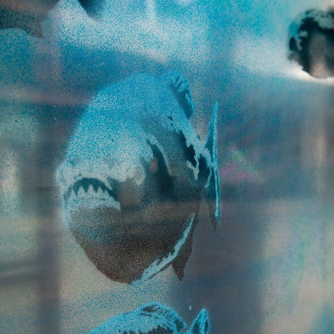 La piraña de vientre rojo, con sus potentes mandíbulas y dientes afilados, representa un riesgo mayor durante la escasez alimentaria en ríos sudamericanos - Instagram Banksy