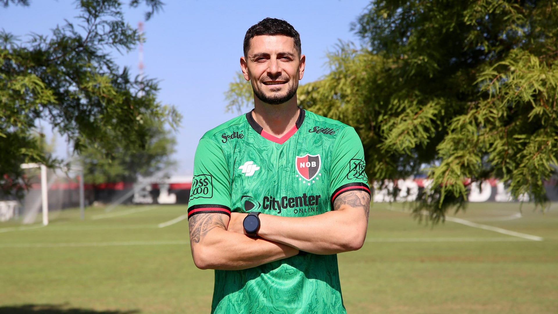 Gabriel Arias dejó Racing para incorporarse a Newell's 