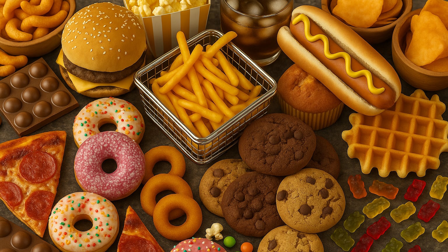 Investigaciones recientes vinculan el consumo frecuente de alimentos ultraprocesados con el desarrollo de patrones de alimentación compulsiva (Imagen ilustrativa Infobae)