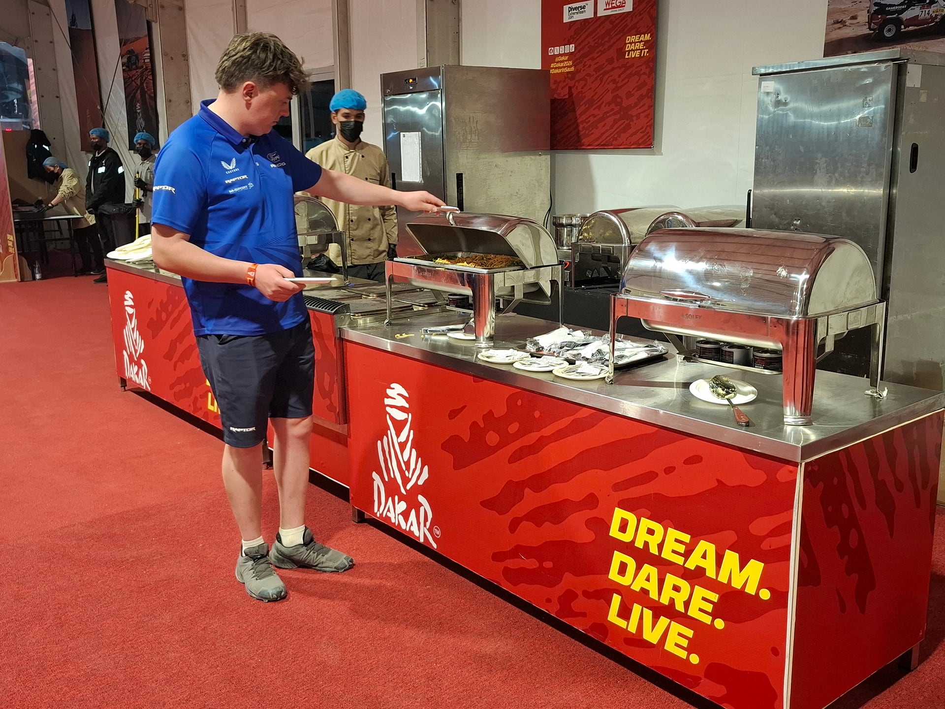 Las pastas son libres, las 24 horas, todos los días