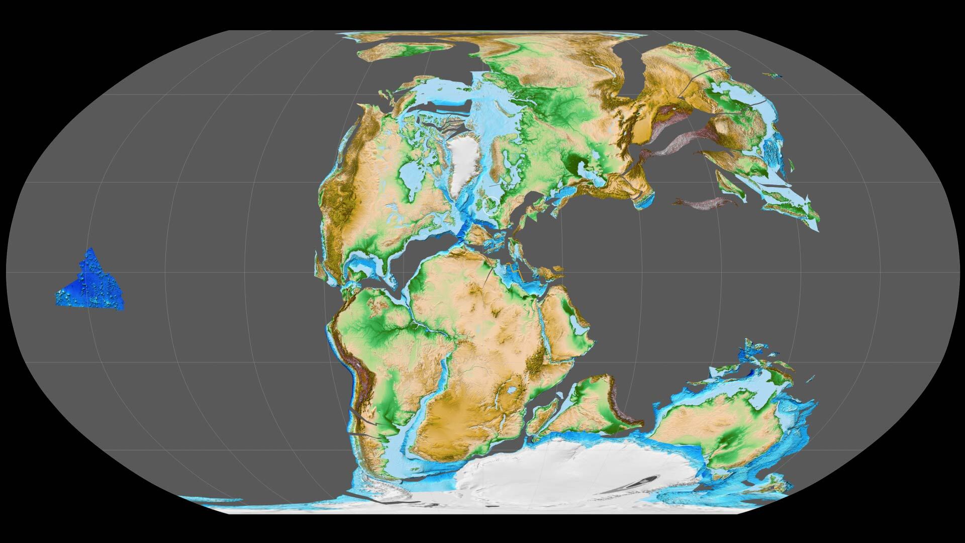 Gondwana fue un supercontinente cuya fragmentación quedó registrada en las rocas y fósiles del Valle Gondwana, en Chubut (Universidad de Southampton)