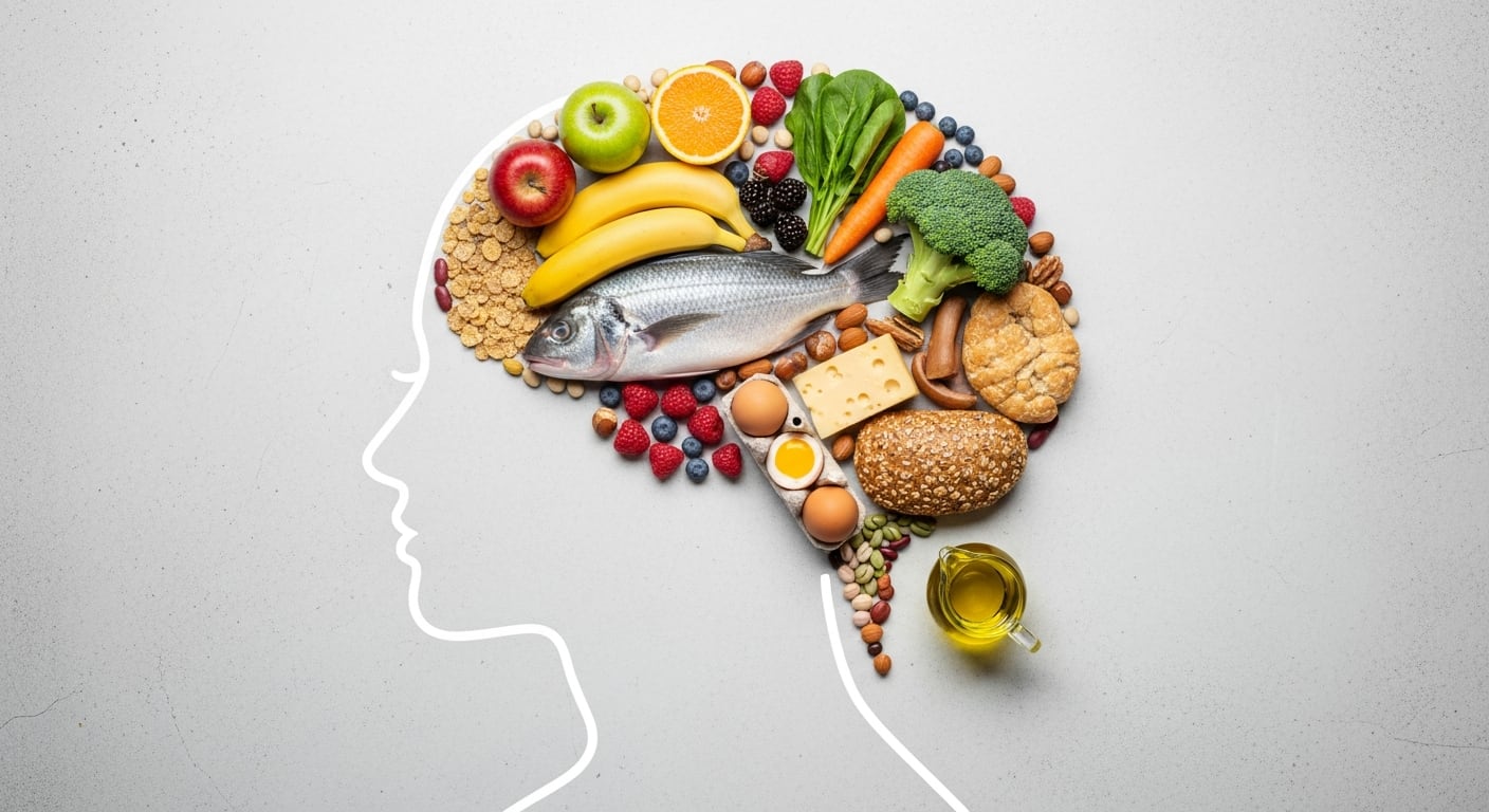 Una dieta mediterránea, rica en frutas y verduras, contribuye al equilibrio del microbioma y la salud mental (Imagen Ilustrativa Infobae)