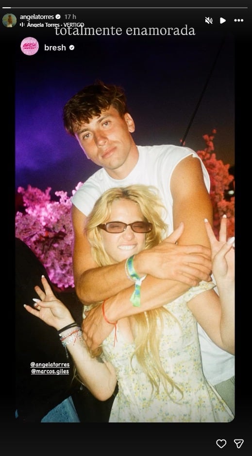 La declaración de Ángela luego de la propuesta de noviazgo de Marcos (Instagram)