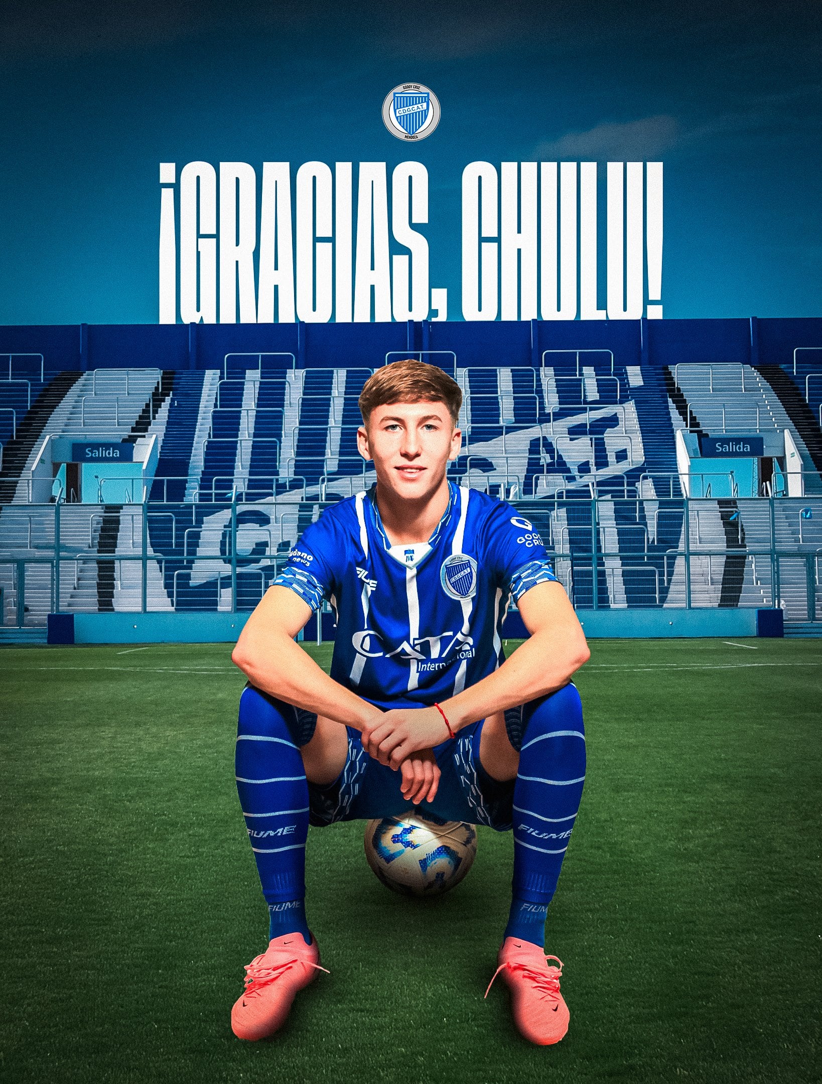 La despedida de Godoy Cruz para Santino Andino, nuevo jugador del Panathinaikos de Grecia