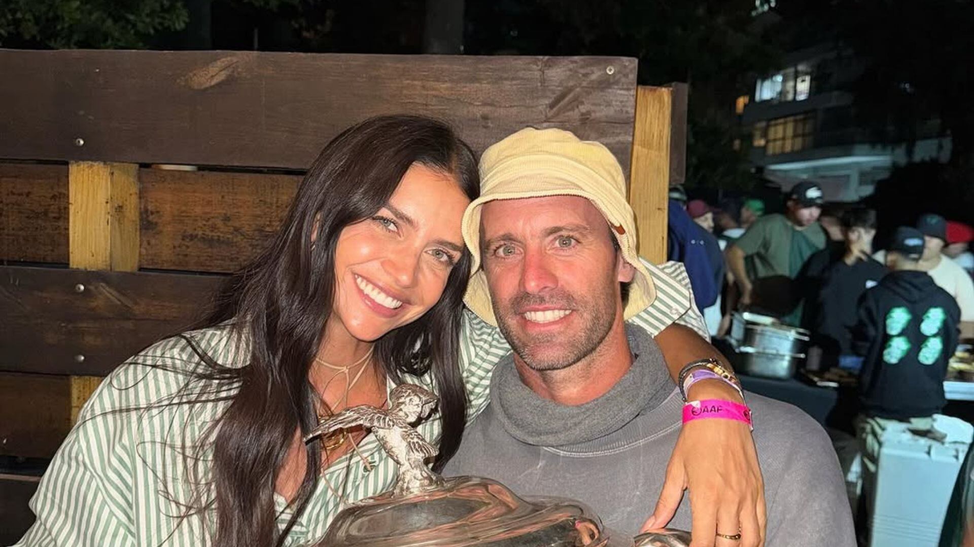 Zaira Nara y Facundo Pieres, en tiempos felices