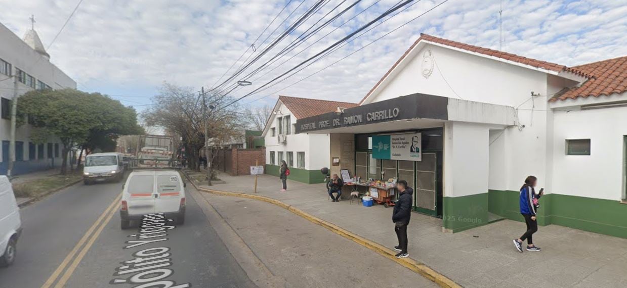 La víctima fatal fue llevada al hospital Carillo de Ciudadela, pero falleció antes de llegar (Google Maps)