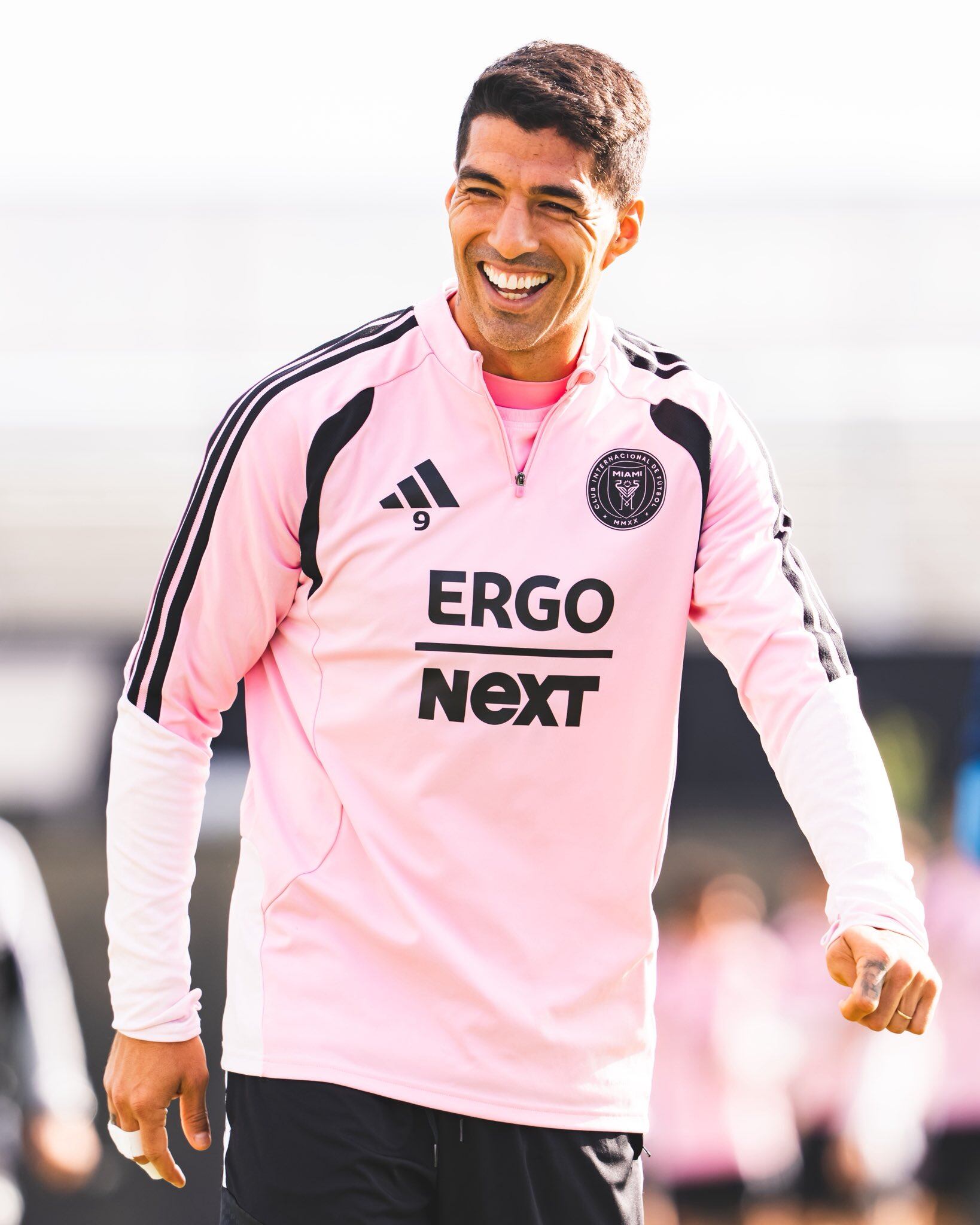 ¡Hola, Luis! Suárez ya está listo para un nuevo año en Estados Unidos (Crédito: @InterMiamiCF)