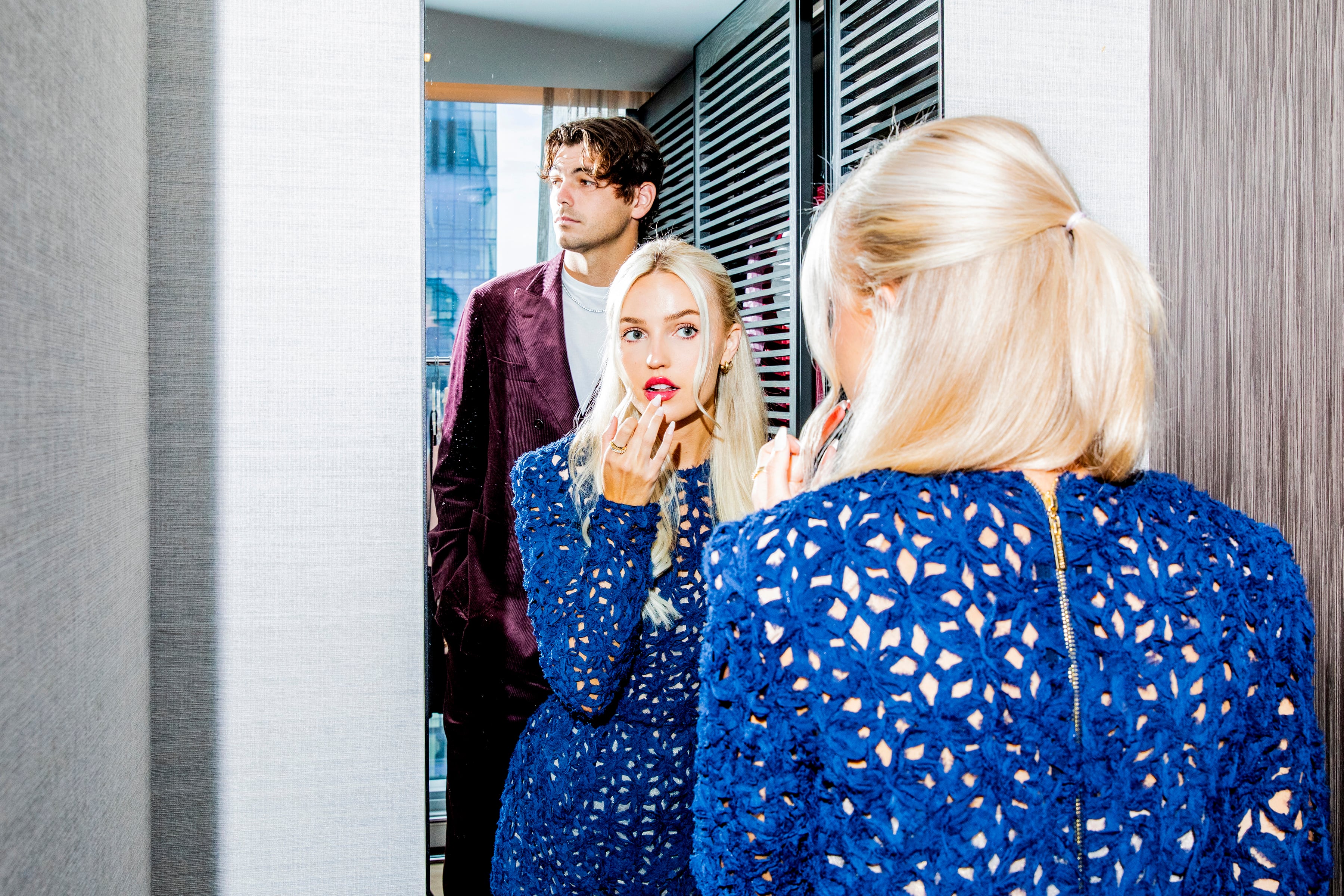 La eliminación de Taylor Fritz en los octavos de final registró ingresos menores que su pareja (Krista Schlueter/The New York Times)