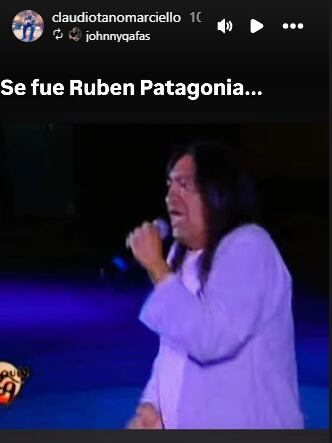 El recuerdo a Rubén Patagpnia por parte del guitarrista Tano Marciello