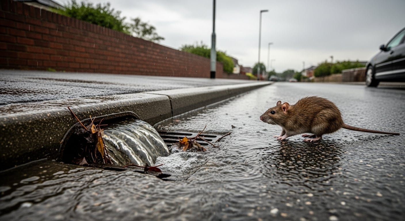 Las ratas son el reservorio principal de la bacteria leptospira, aunque otros animales domésticos y de granja también pueden transmitir la enfermedad. (Imagen Ilustrativa Infobae)