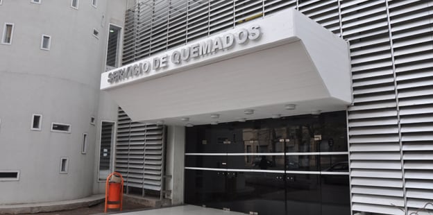 El hombre se encontraba en el Instituto del Quemado de la ciudad capital (Gobierno de Córdoba)