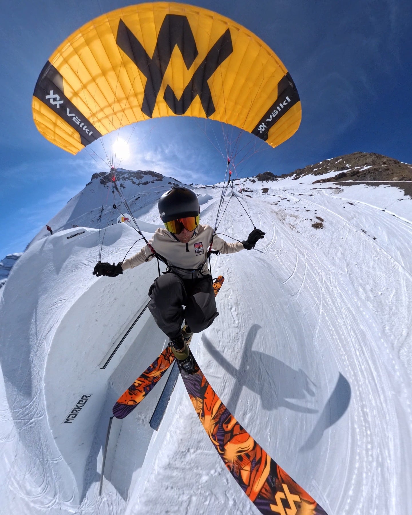 Ueli Kestenholz era amante de los deportes extremos y los desafíos en la montaña (@uelikestenholz)