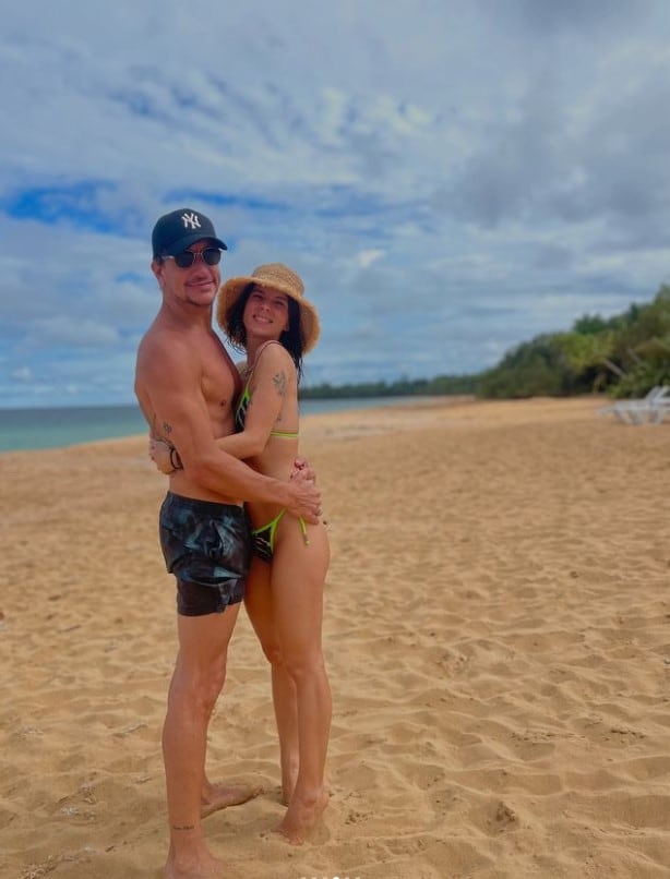 Nico Vázquez y Gimena Accardi en sus últimas vacaciones juntos en Panamá (Instagram)