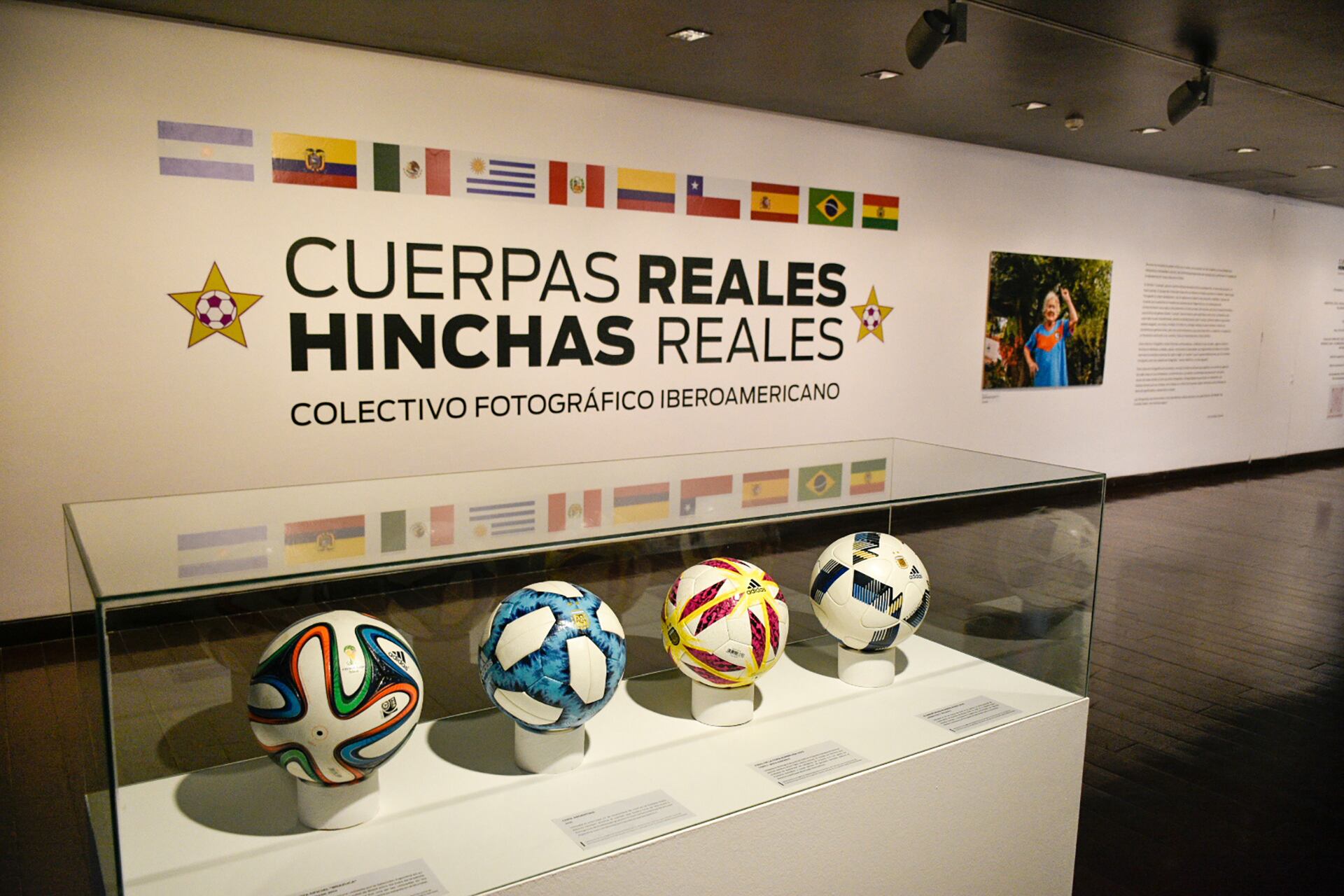 La muestra en el Museo Evita Bellas Artes. Córdoba. Abril de 2022.