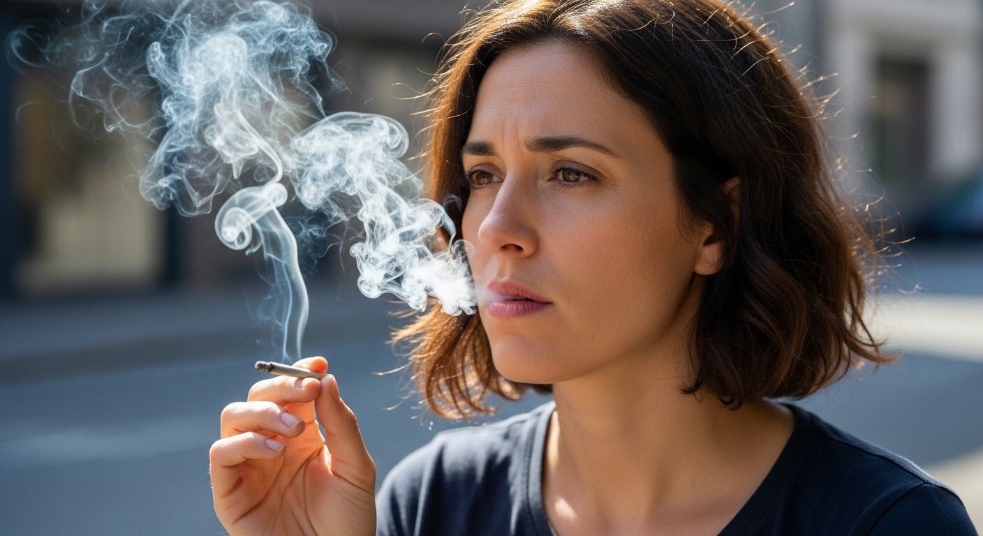 El síndrome de abstinencia ante la falta de nicotina provoca irritabilidad, insomnio, malestar general y pensamientos persistentes en fumar (Imagen Ilustrativa Infobae)