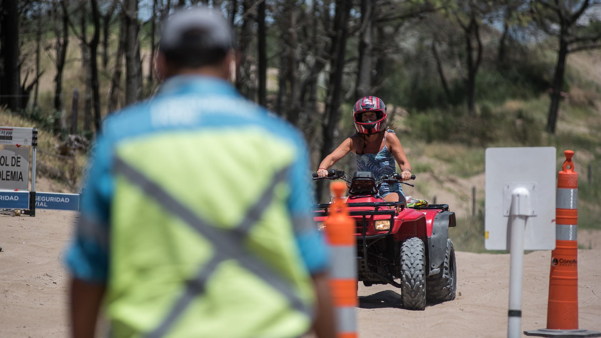 El accidente ocurrió en la zona del Camping Pucará (Foto de archivo: Diego Medina)
