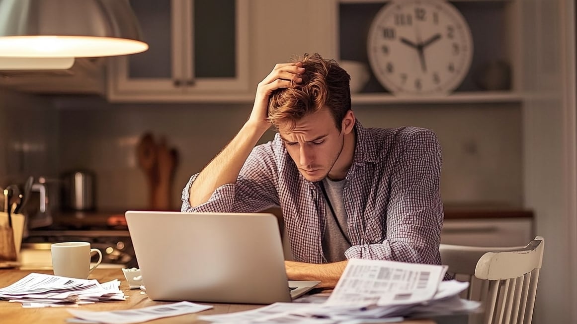 El estrés financiero afecta a personas de todas las edades y niveles de ingresos, según organismos de salud internacionales (Imagen Ilustrativa Infobae)