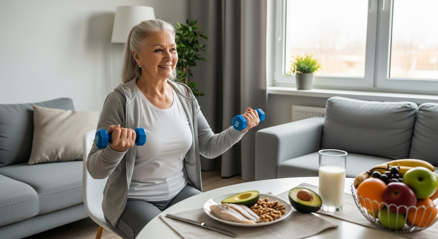 El consumo adecuado de proteínas en adultos mayores contribuye a prevenir la sarcopenia y promueve la autonomía y funcionalidad.