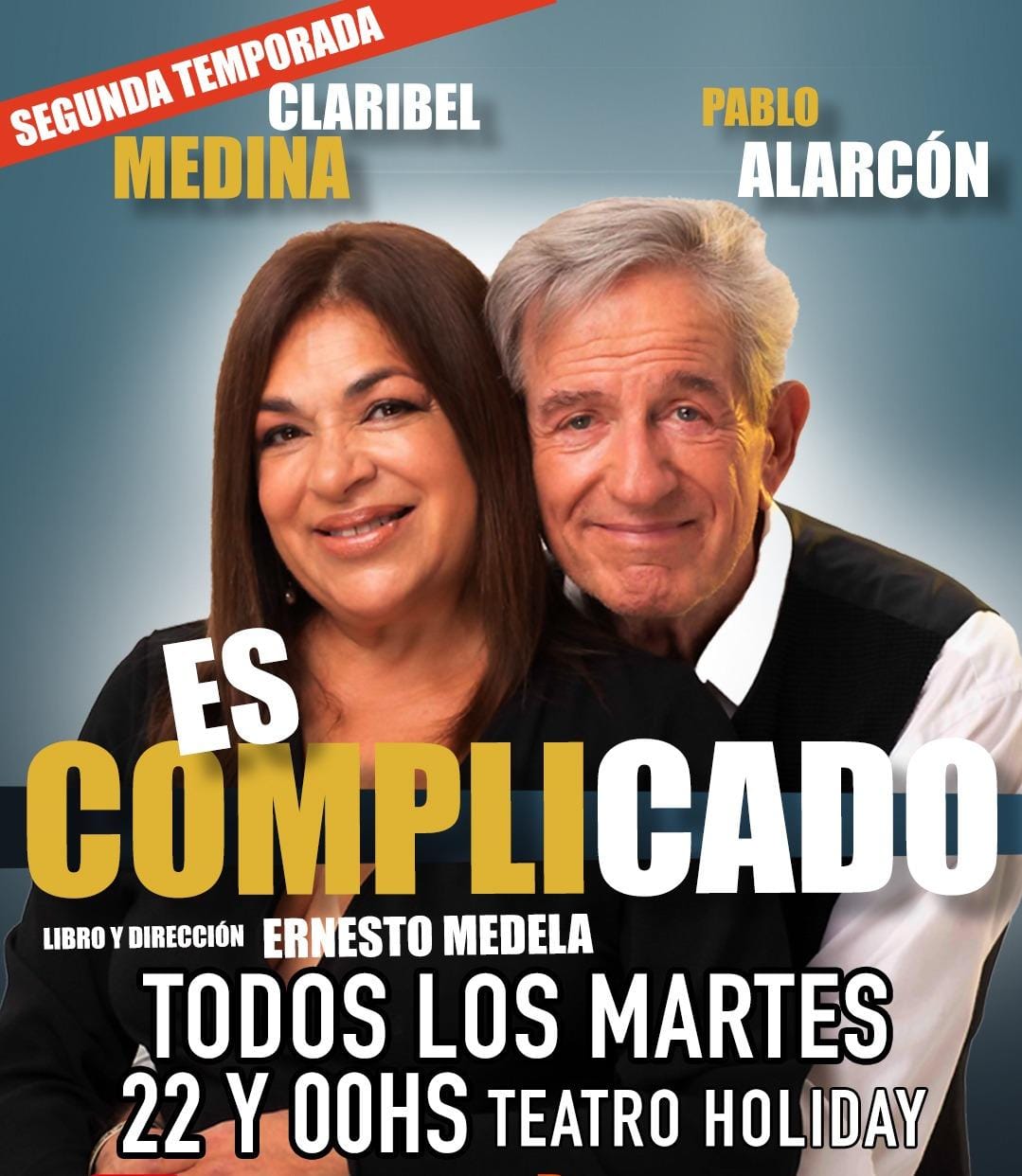 En la popular ciudad de Carlos Paz, Claribel y Pablo deleitan al público con su propuesta