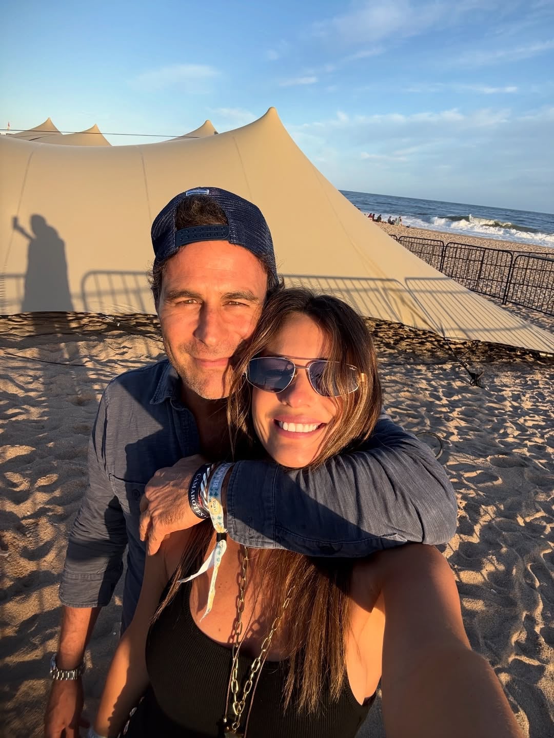 Martín y Carolina se encuentran desde antes de la Navidad en Uruguay 