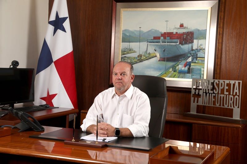 Presidente de la Cámara de Comercio, Industrias y Agricultura de Panamá, Juan Arias. Cortesía