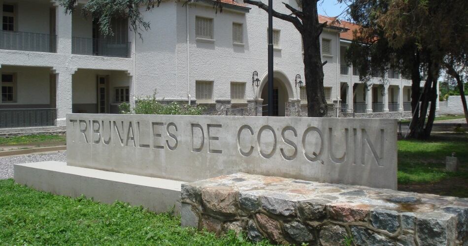 El acusado se presentó a declarar en los Tribunales de Cosquín