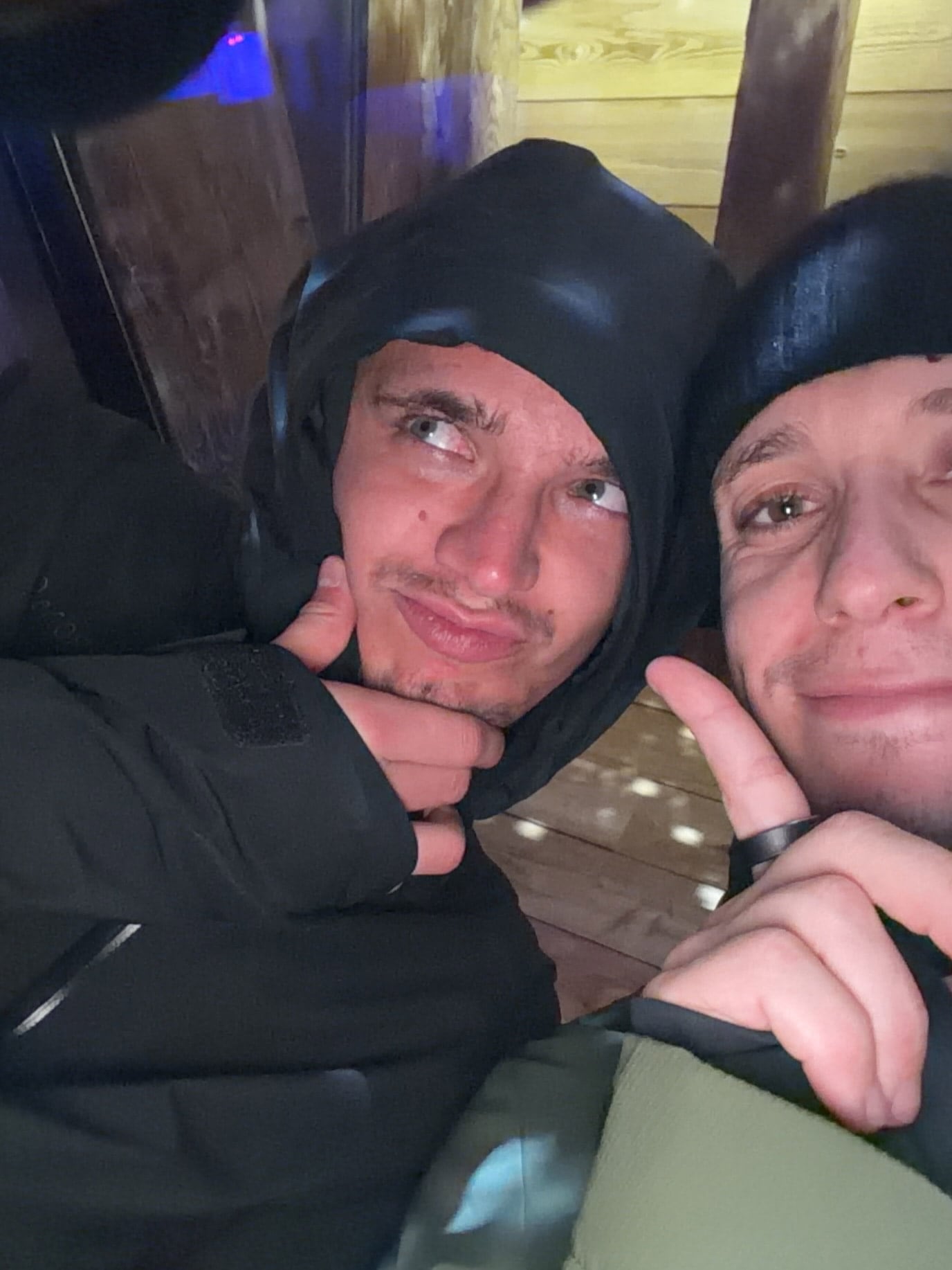 Lando Norris estuvo acompañado del piloto argentino Sacha Fenestraz, con quien mantiene una gran amistad