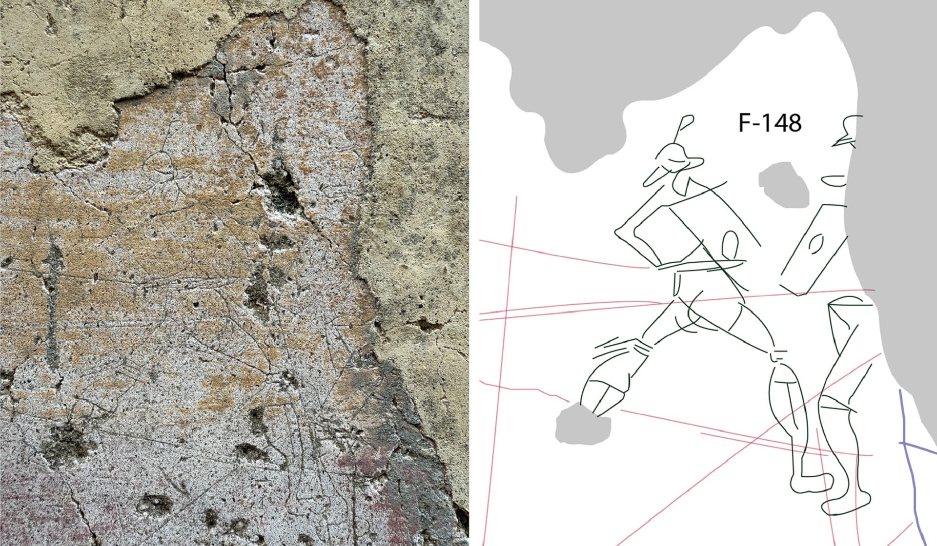 Pompeya revive su “red social”: descifran mensajes de amor, burlas y luchas en la milenaria ciudad sepultada por el Vesubio (Crédito: EFE/ Parque Arqueológico de Pompeya)