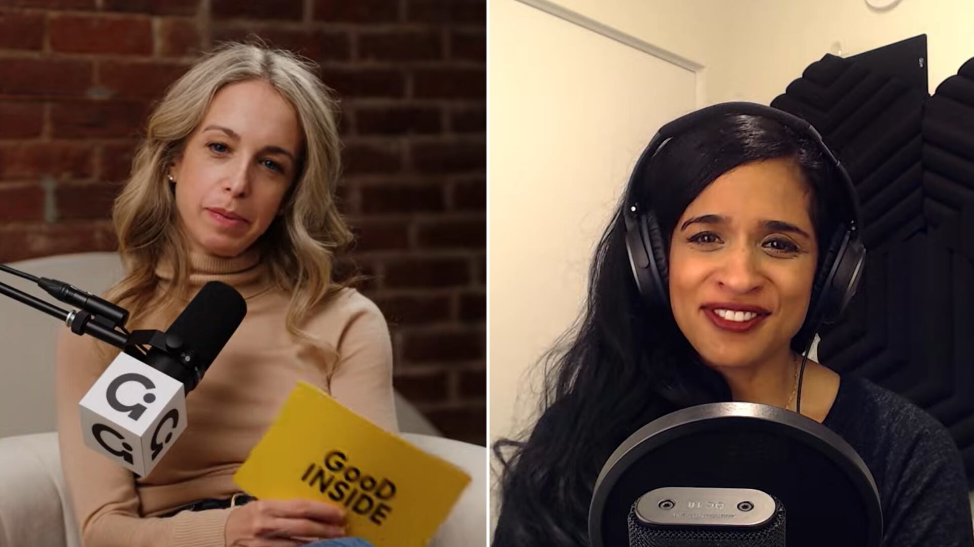 La psicóloga Becky Kennedy y la científica Maya Shankar analizaron la dificultad de enfrentar transformaciones vitales inesperadas (Good Inside)