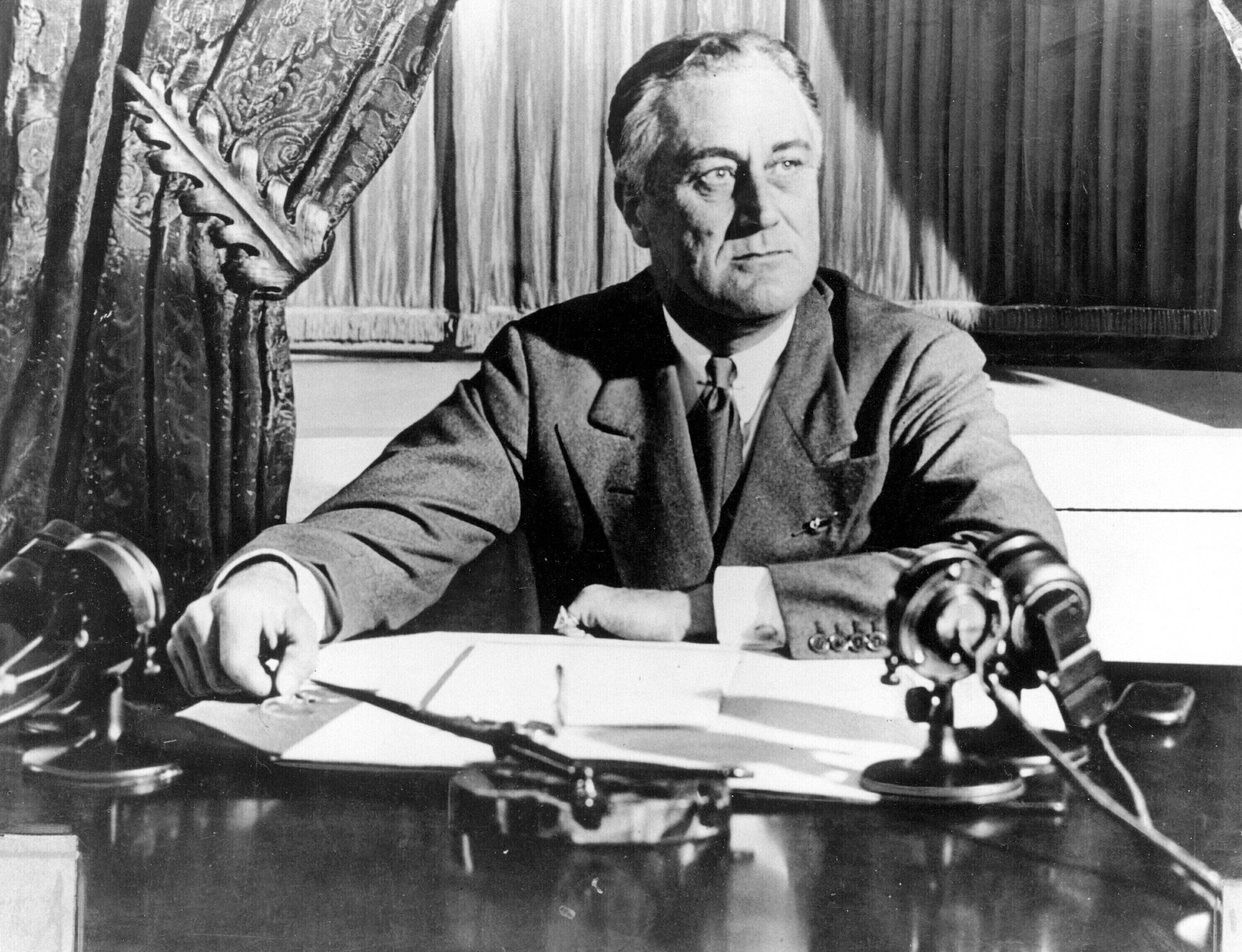 El ex presidente de EE.UU. Franklin D. Roosevelt (AP Foto, archivo)