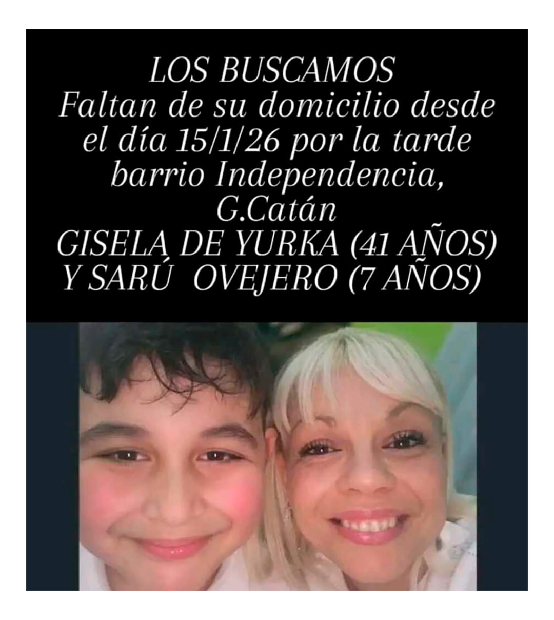 Madre e hijo eran buscados desde ayer por la tarde