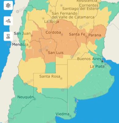 Rigen alertas por vientos y tormentas: qué dice el pronóstico del tiempo sobre una eventual ciclogénesis