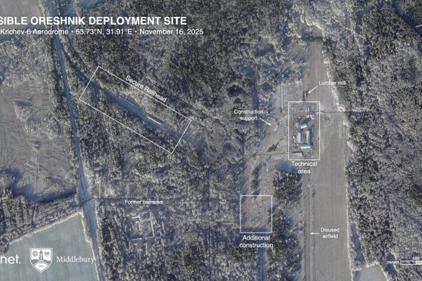 Rusia confirmó que atacó a Ucrania con un misil hipersónico Oreshnik en respuesta al supuesto ataque contra la residencia de Putin