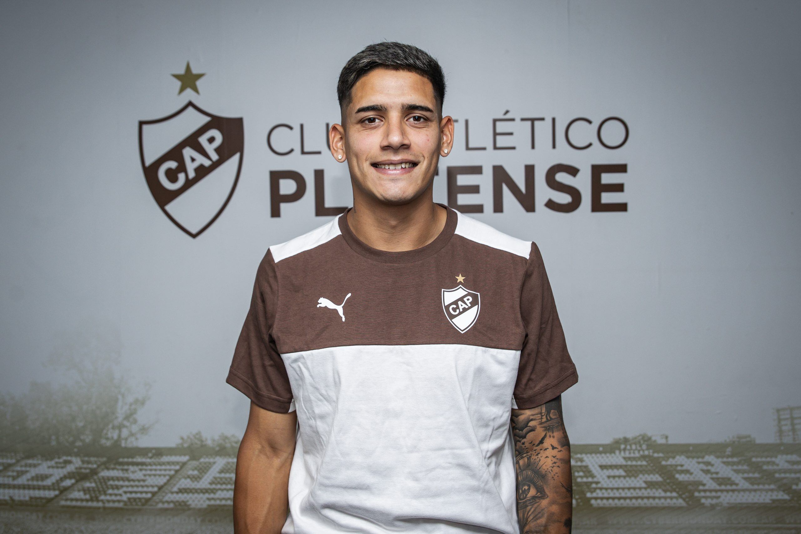 Platense sumó a Santiago Quirós a préstamo desde Racing hasta el 31 de diciembre próximo (Crédito: @caplatense)