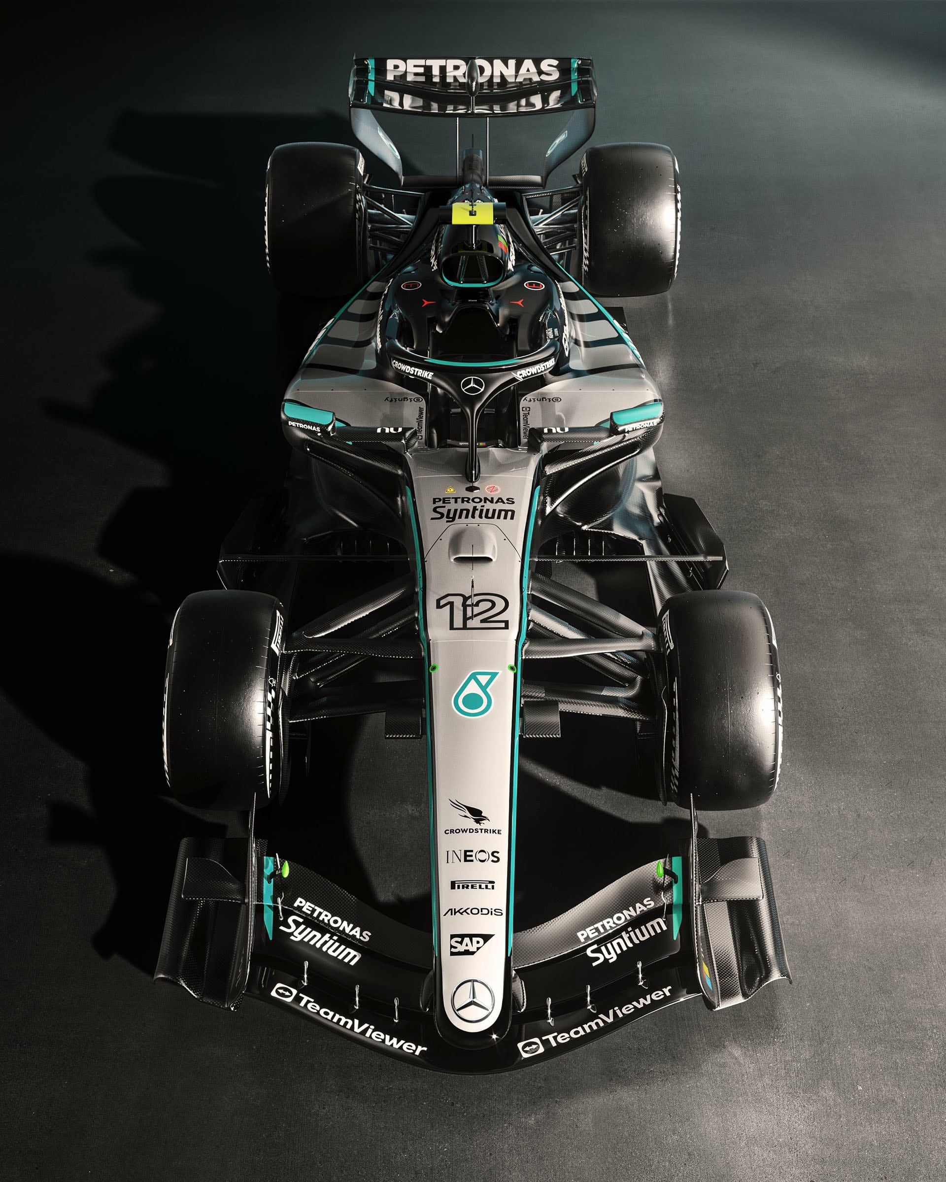 La primera prueba oficial será en el Gran Premio de Australia en marzo (Foto: @MercedesAMGF1)