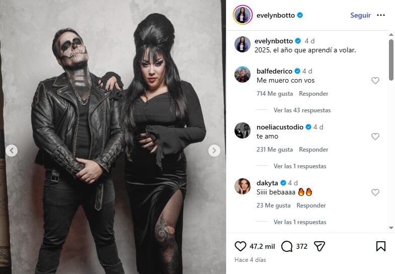 Evelyn Botto y Fede Bal oficializaron su romance tras el comentado mensaje que se viralizó en Instagram