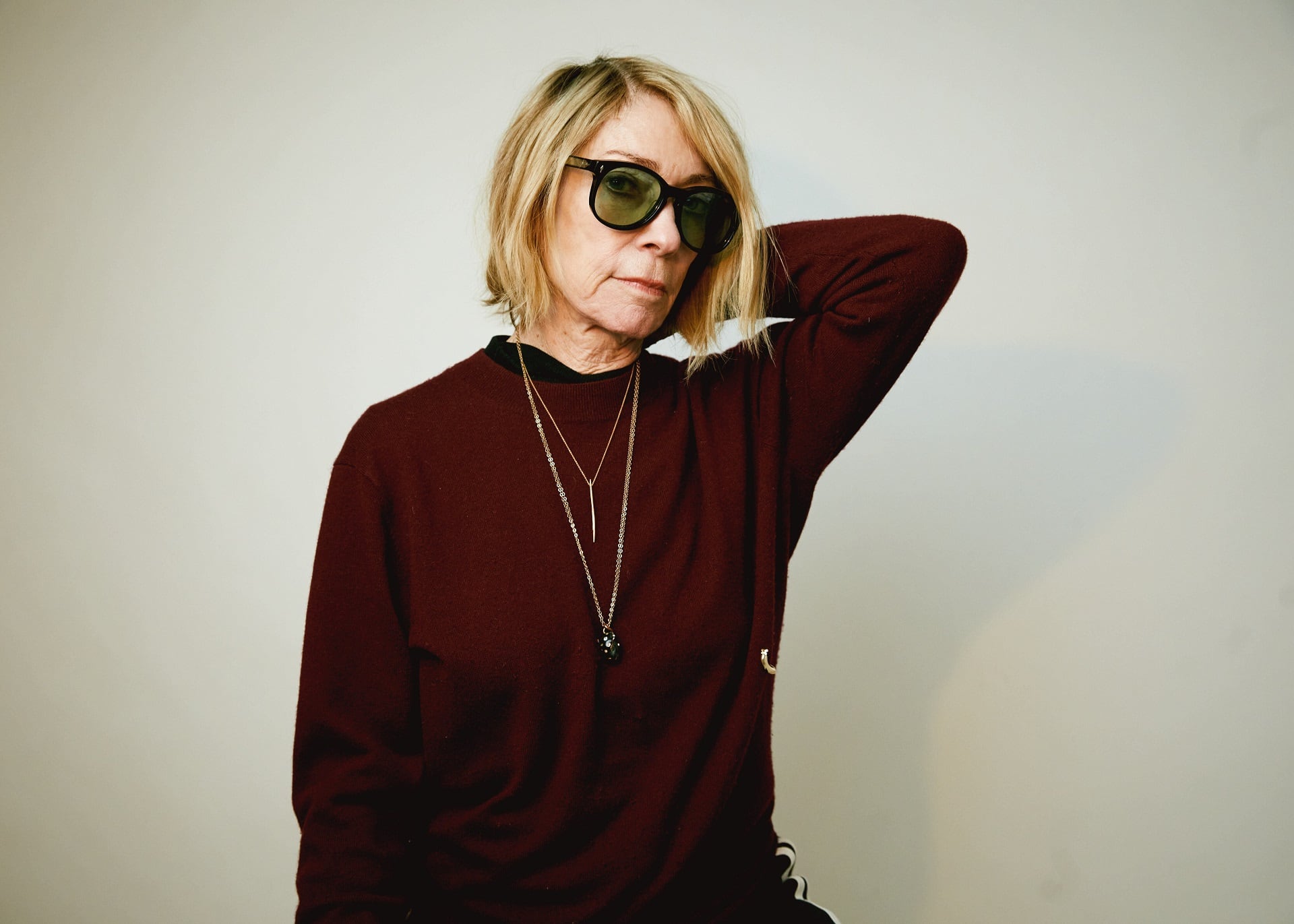 Kim Gordon en Nueva York el 9 de diciembre de 2025 (Crédito: Taylor Jewell/Invision/AP)