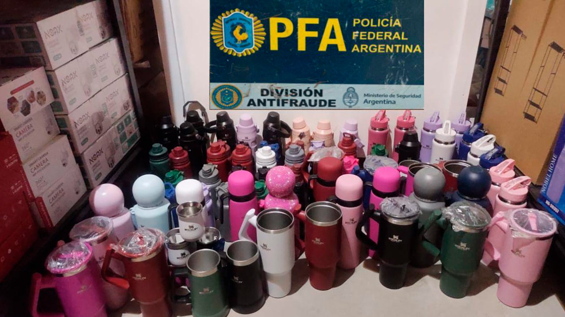La PFA secuestró más de 450 productos falsificados