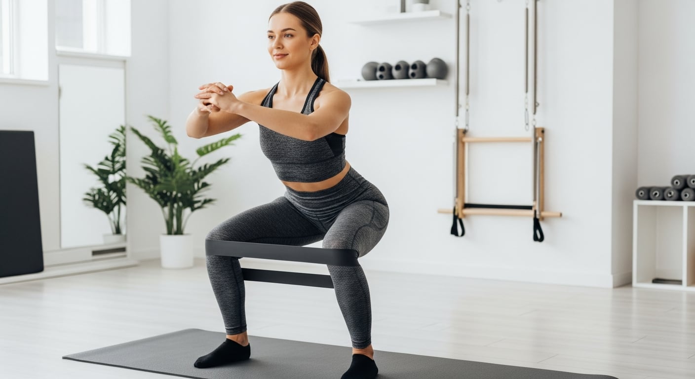 Las sentadillas son recomendadas por especialistas como el ejercicio funcional más completo para fortalecer huesos y músculos sin salir de casa (Imagen Ilustrativa Infobae)