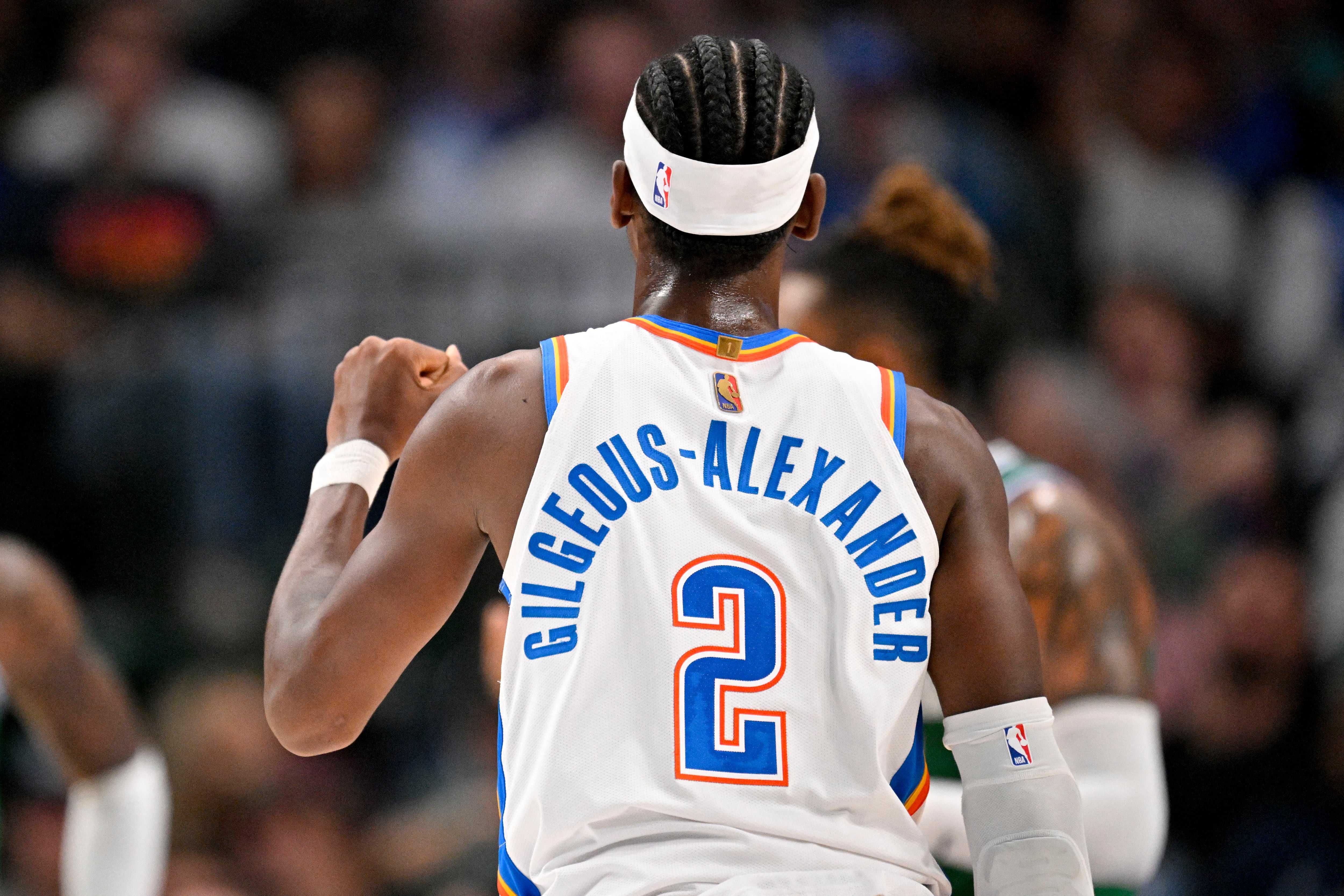 El hermano de Shai Gilgeous-Alexander asegura que el jugador es la opción perfecta para liderar el Thunder (Mandatory Credit: Jerome Miron-Imagn Images)