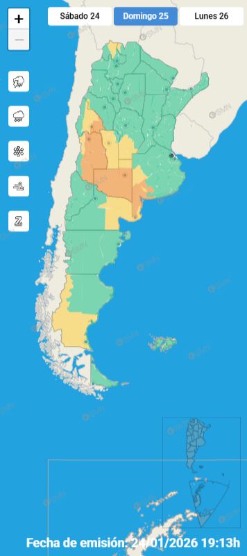Sigue el alerta por calor extremo en el AMBA y en 8 provincias: cuándo llegará el alivio
