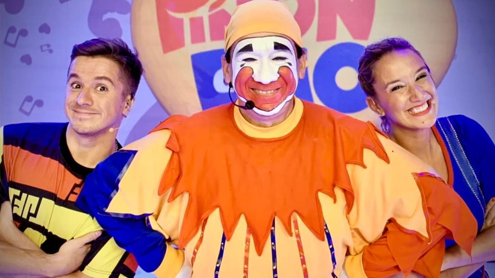 Solcito cuando actuaba con su papá Piñón Fijo y su hermano Jeremías