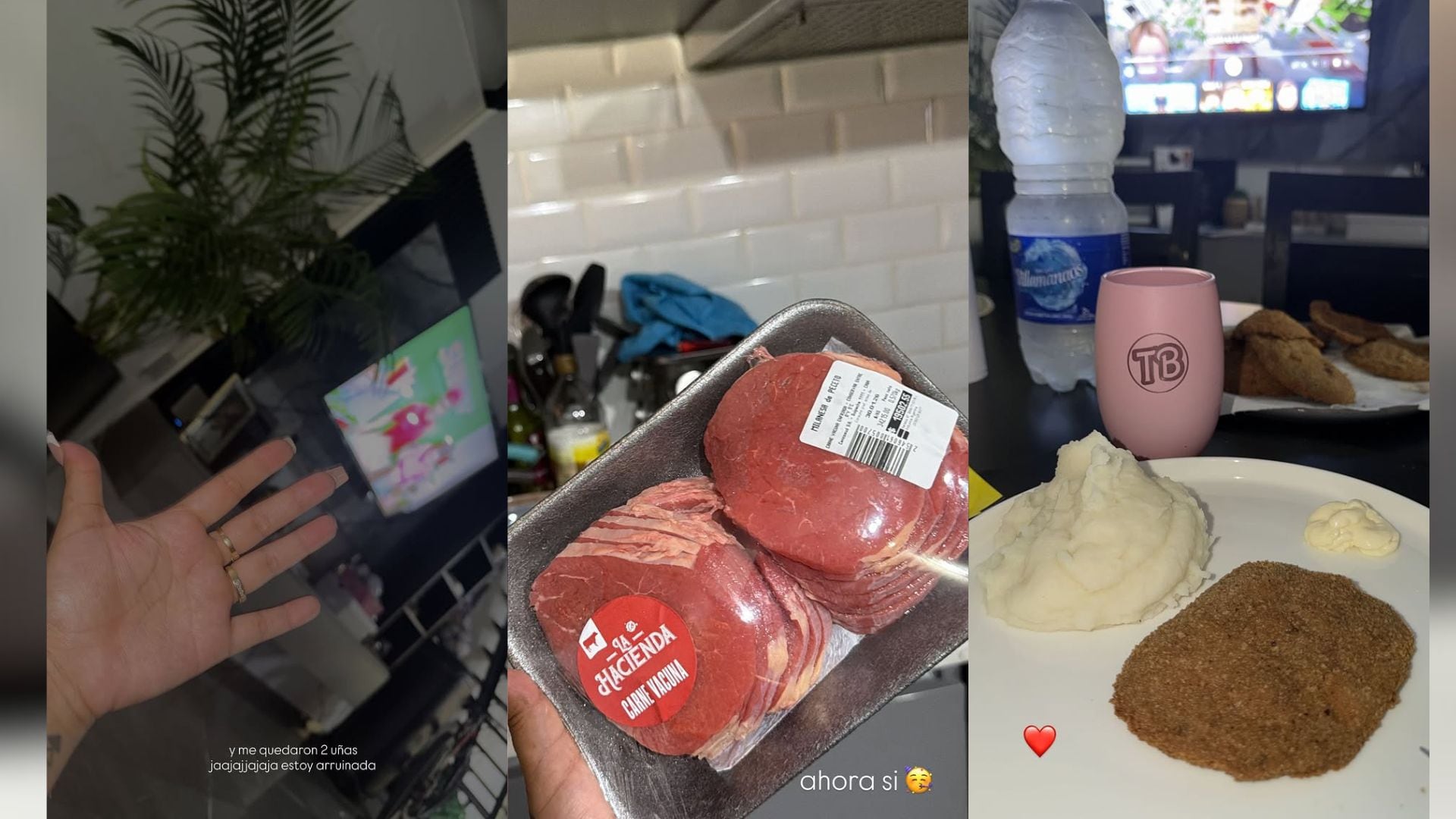 Finalmente, Tamara lo solucionó comprando las lonjas previamente cortadas 