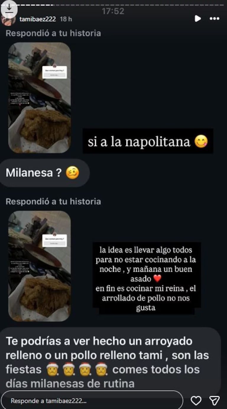 Tamara Báez compartió su intento fallido en la cocina al regresar de vacaciones: “Me estresé”