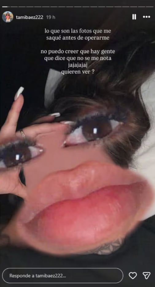 La influencer dejó en claro su indignación ante los comentarios de sus seguidores