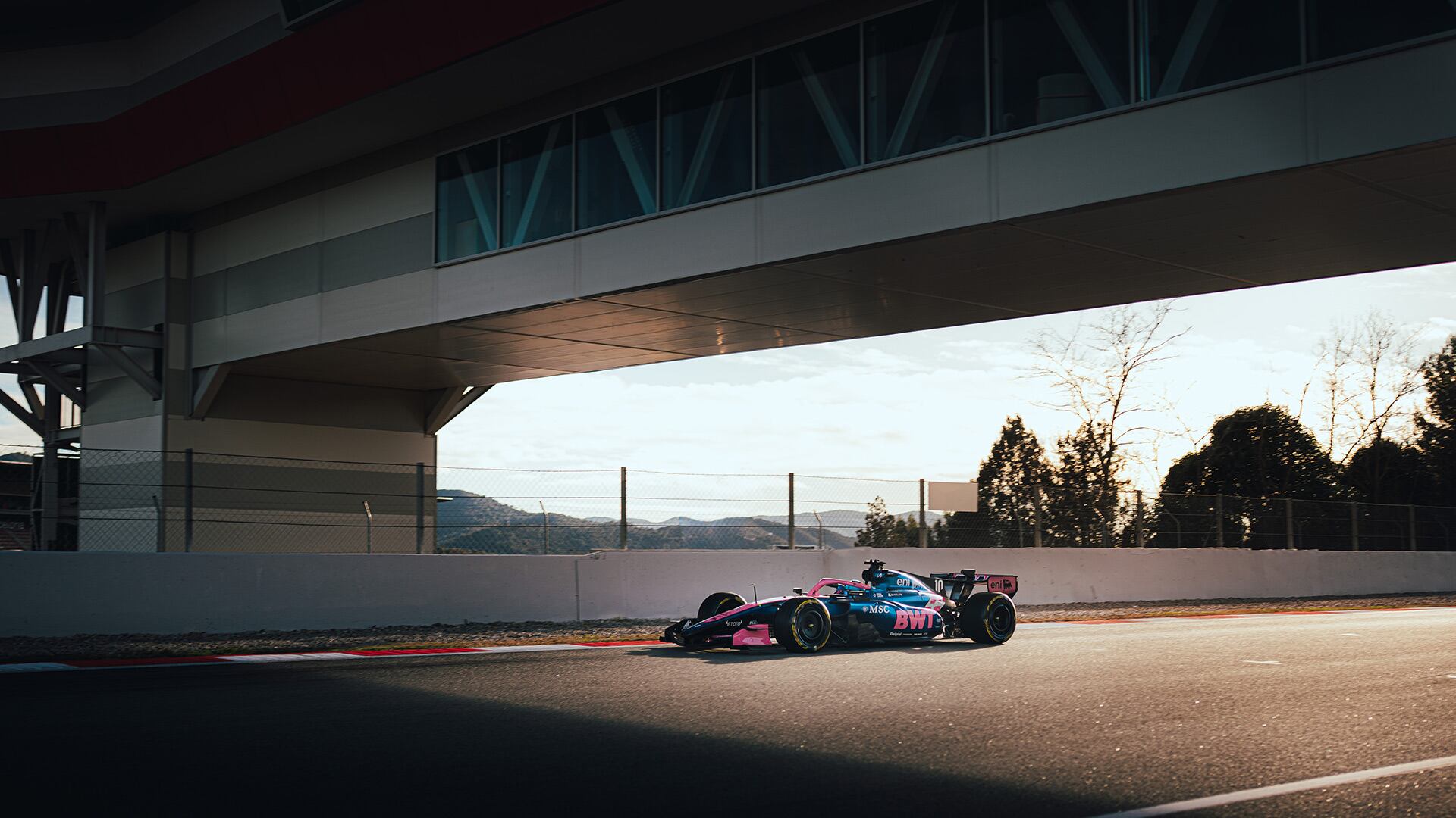 Pierre Gasly fue el encargado de manejar el Alpine este viernes (Foto: TWJB Photography // BWT Alpine Formula One Team)