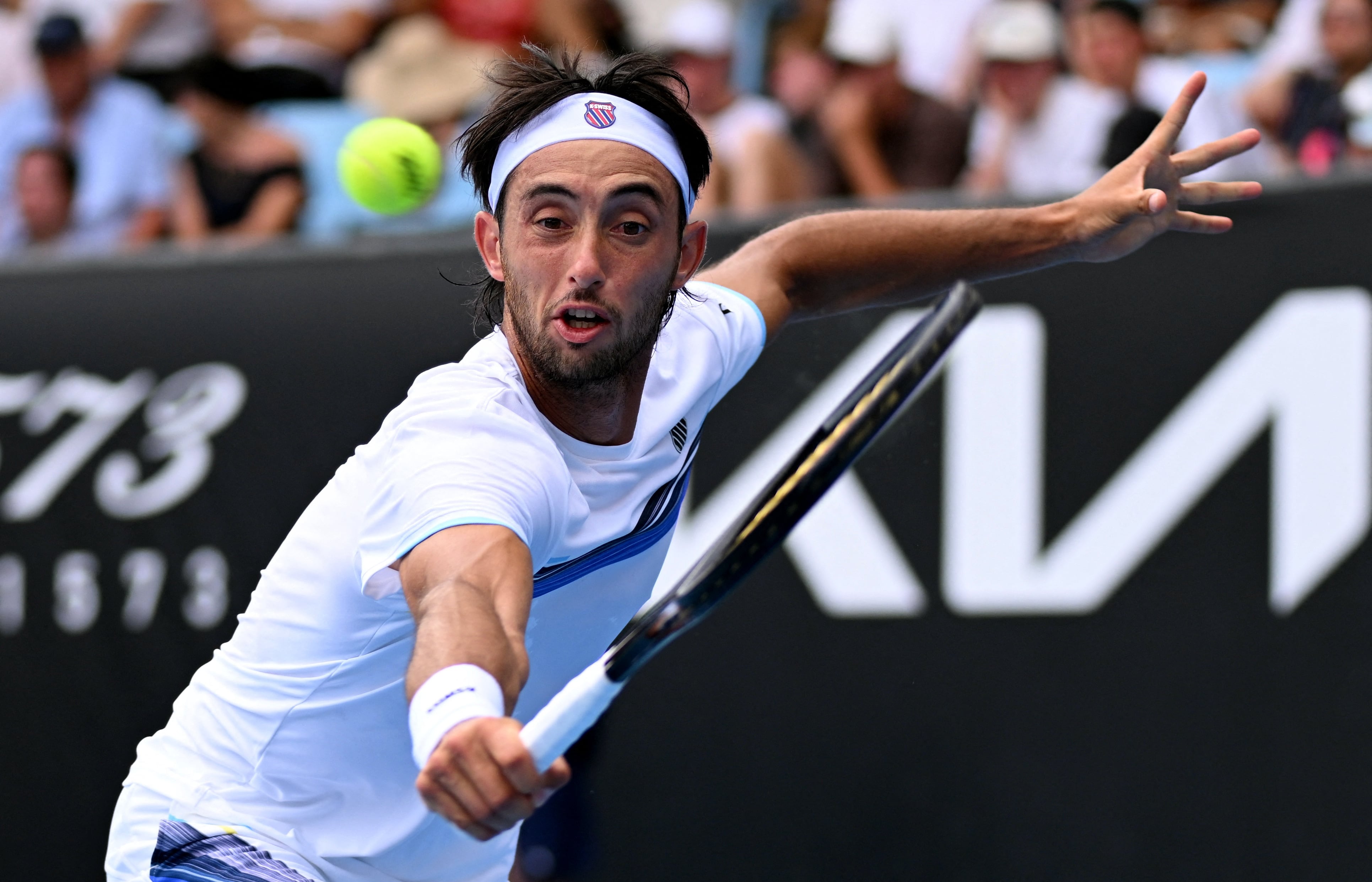 Thiago Tirante debutará en la Copa Davis el siguiente fin de semana (Fuente: REUTERS/Jaimi Joy)