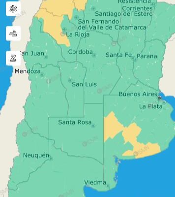 Tras la lluvia, llega el descenso de la temperatura en el AMBA: cómo estará el tiempo durante el fin de semana