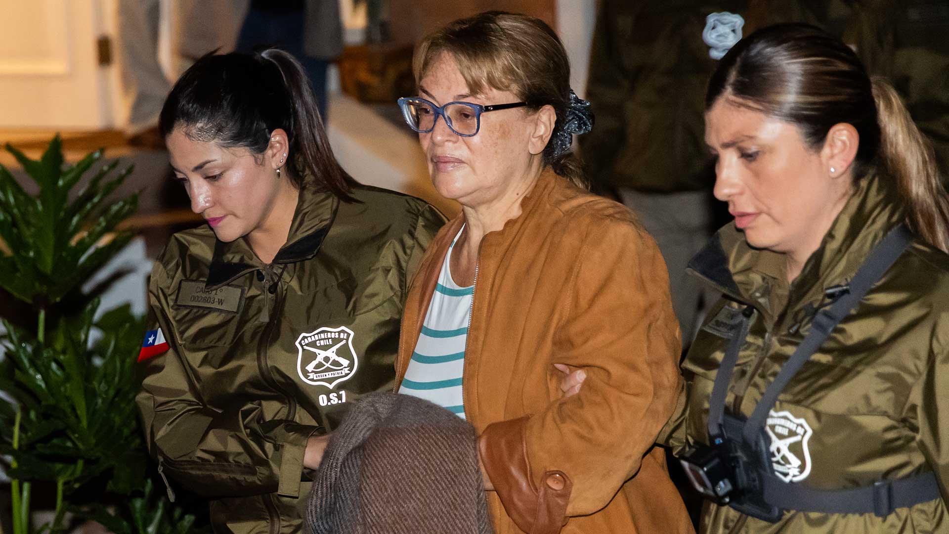 
Carabineros detiene a Ángela Vivanco Javier Torres/Aton Chile