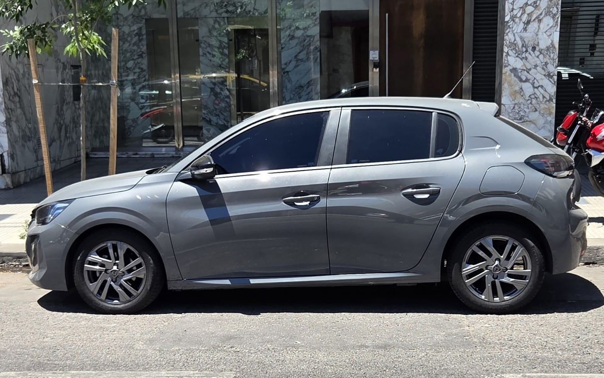 El auto secuestrado por la Policía de la Ciudad